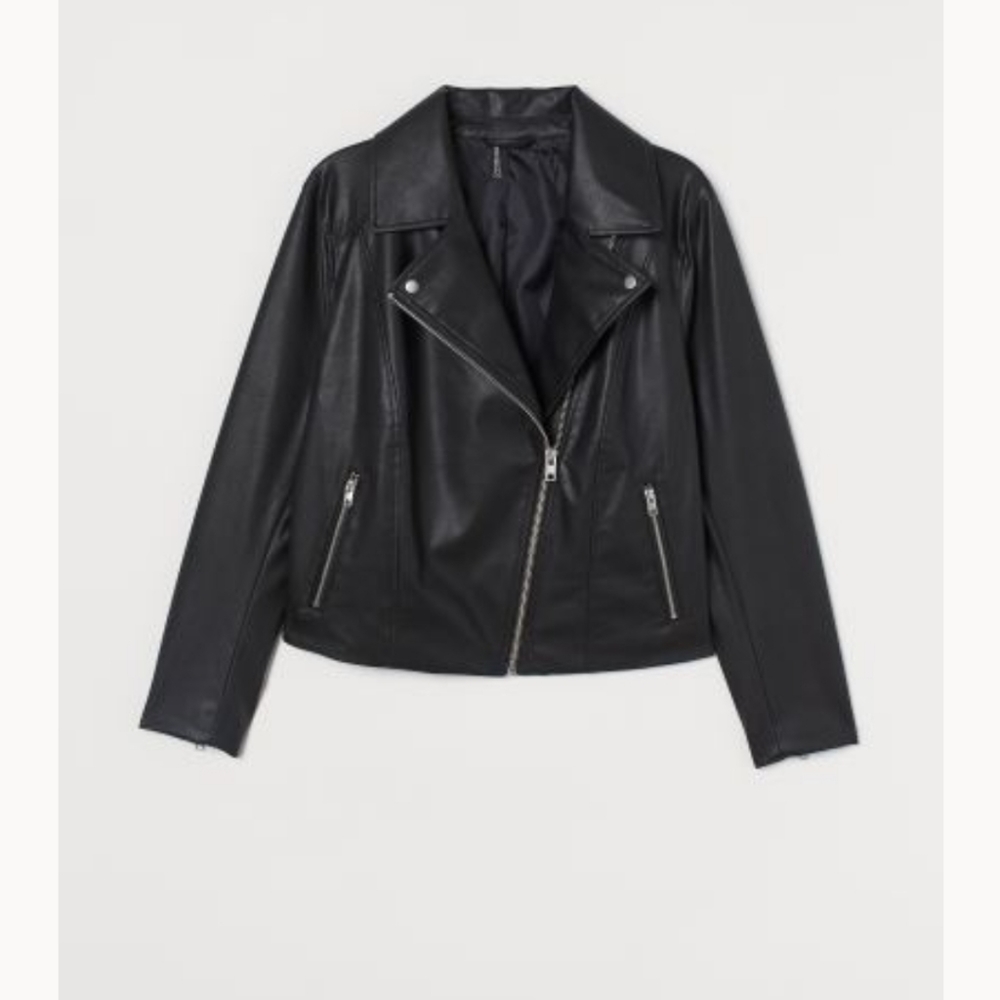 H&M biker jacket plus size 2x